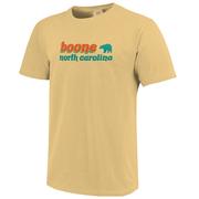 Boone Retro Bear with Glasses Short Sleeve Comfort Colors Tee
